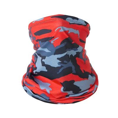 Turbante Multifunzione Sciarpa da Equitazione Bandana da Ciclismo Uomo Donna Copricollo Protezione Solare Seta Ghiaccio Outdoor Pesca Escursionismo Copricapo Maschera