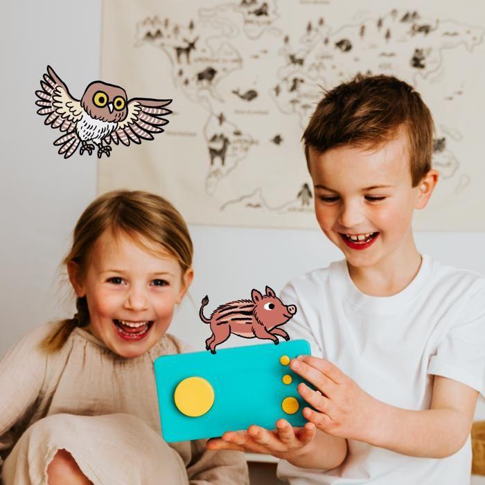 Interaktives Hörbuch - Lunii - Box Margot, die angehende Tierärztin - 12 Geschichten - 1h45 Hörzeit - Ab 7 Jahren