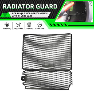 For Kawasaki Ninja ZX-10R Performance ZX-10RR ZX10R -- Motorcycle Radiator Guard Grille Oil Cooler Cover Protector