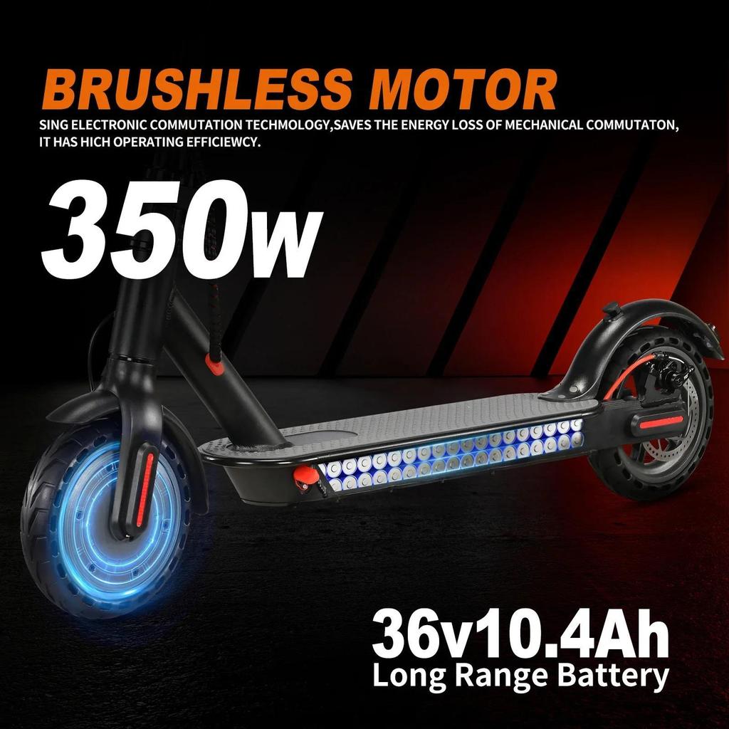 E-Scooter FREEBOY New J-03 Erwachsener Elektroroller 350W Faltbarer Escooter 36V10.4AH Batterie Elektrisches Skateboard 8.5 Zoll Reifen.