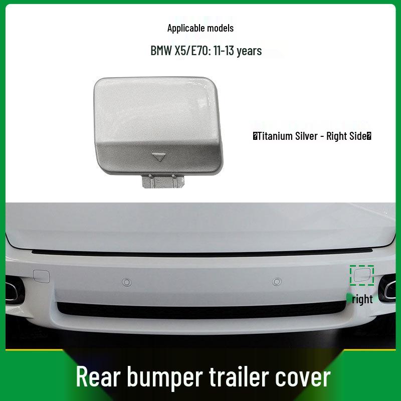 BMW X5 Rear Bumper Tow Hook Cover 51127271815 (E70 LCI)