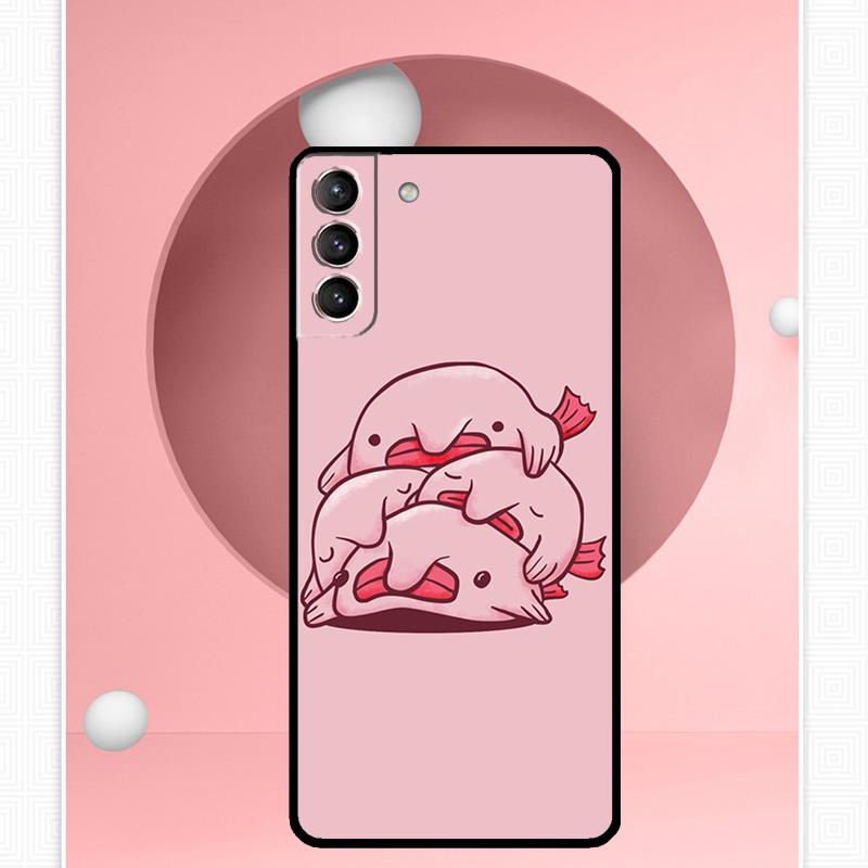 Blobfish Case For Samsung Galaxy S25 Ultra S20 S21 S22 S23 S24 Plus S9 S10 S24 FE S25 FE Cover Funda