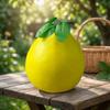 Foam Fake Grapefruit Yellow/Green Grapefruit Model Food Props Fruit Ornament Photo Teaching