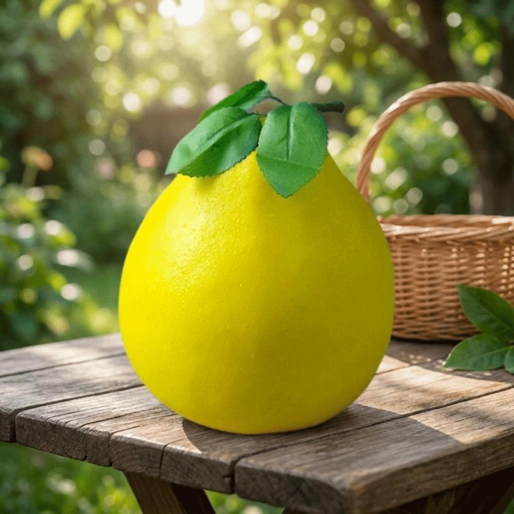 Foam Fake Grapefruit Lifelike Grapefruit Model Creative Artificial Fruit Pomelo Photo Teaching