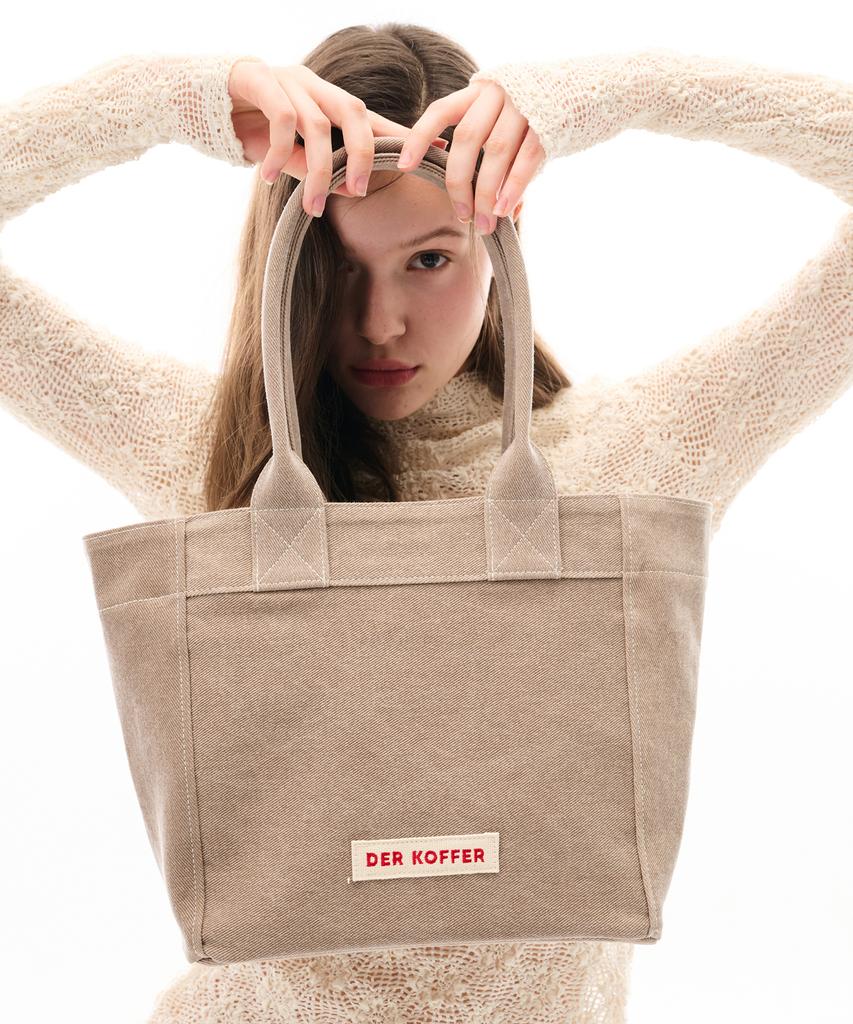 Der Koffer Shopper Vintage [Brown]-Medium