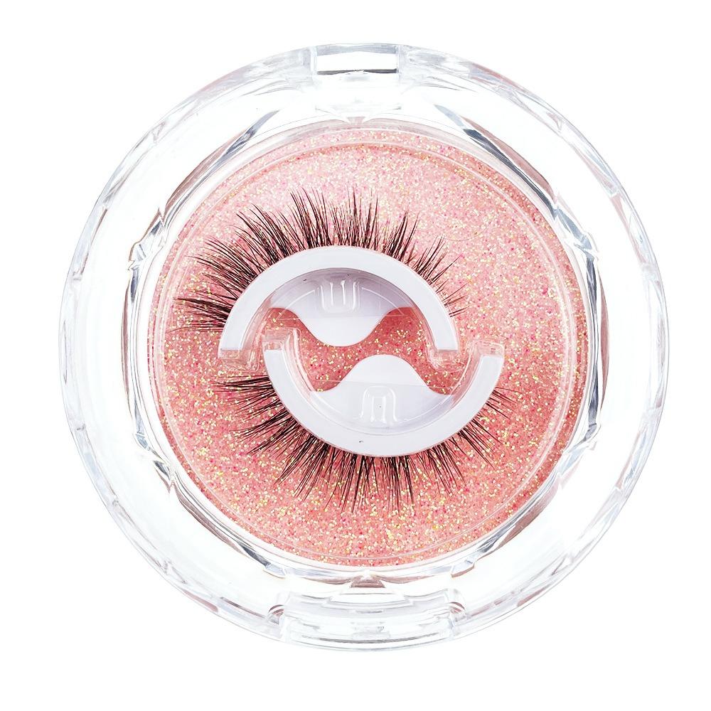 with Spare Tape Glue Free False Eyelashes Long Lasting False Eyelash Clusters  Makeup Tools