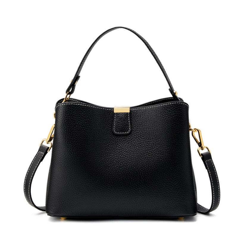 100% Echtes Leder Damen Beuteltasche Luxus Designer Vielseitige Umhängetasche Damen Pendler Crossbody Taschen Damen Handtasche