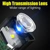 LED Induction Headlamp USB Rechargeable Portable Ear Headlamp with Magnet Headtorch for Night Running Fishing and Cycling