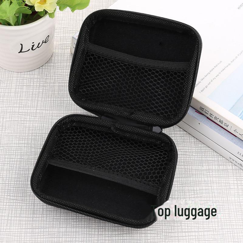 Portable Earphone Case: Store Earphones, Data Cables, or Lenses. Includes Free Shipping and Optional Invoice.