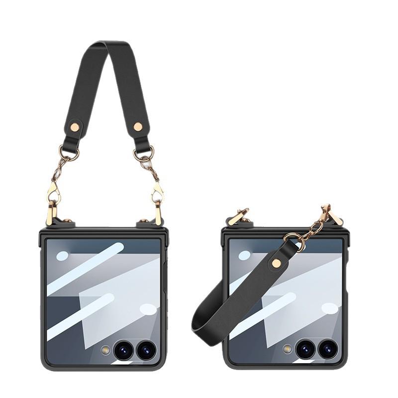 Samsung Z Flip7 Luxury Women's Phone Case with Full Hinge Coverage and Handbag Design