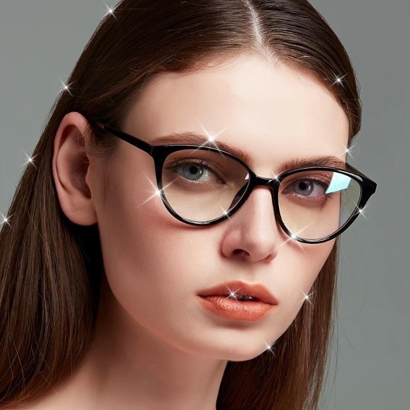 Chic Y2K Cat Eye Fashion Glasses for Women - Retro Square Frame Anti-Reflective Lens Perfect for Beach & Party