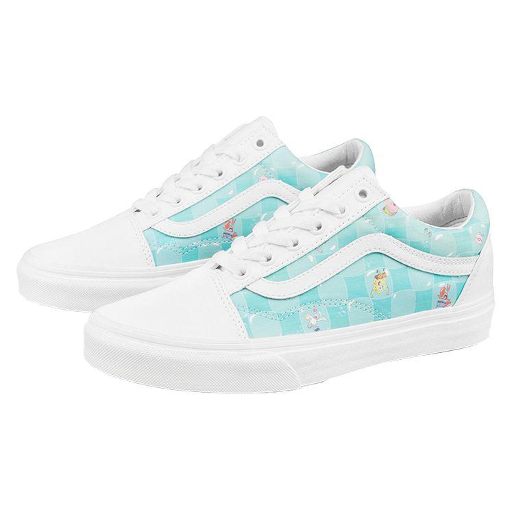 Vans Unisex Old Skool Spongebob White Blue VN0A38G19XC