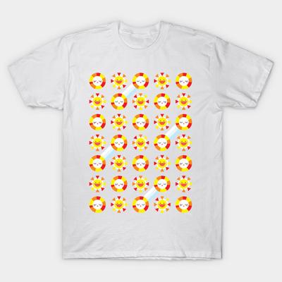 T Shirt Women Sunny Days I Harajuku Print Kawaii Tshirt Summer Short Sleeve Female T-Shirt Top Tee