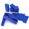 15PCS Blue Carving Wax Blocks Ring Mold Kit and 2pcs Wax Tubes for Lost Wax Casting Jewelry Making DIY Tools