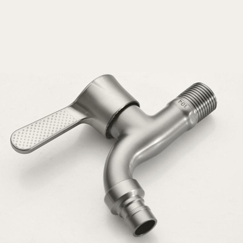 Stainless Steels Washing Machine Faucets Wall Mounted Household Mop Pool Tap Outdoor Garden Faucets Bathroom Hardware