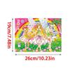 5/8/13pcs Cartoon Painting & Acrylic Crystal Colored Diamond Stickers Handmade DIY Art Birthday Gift Entertainment Supplies XJM