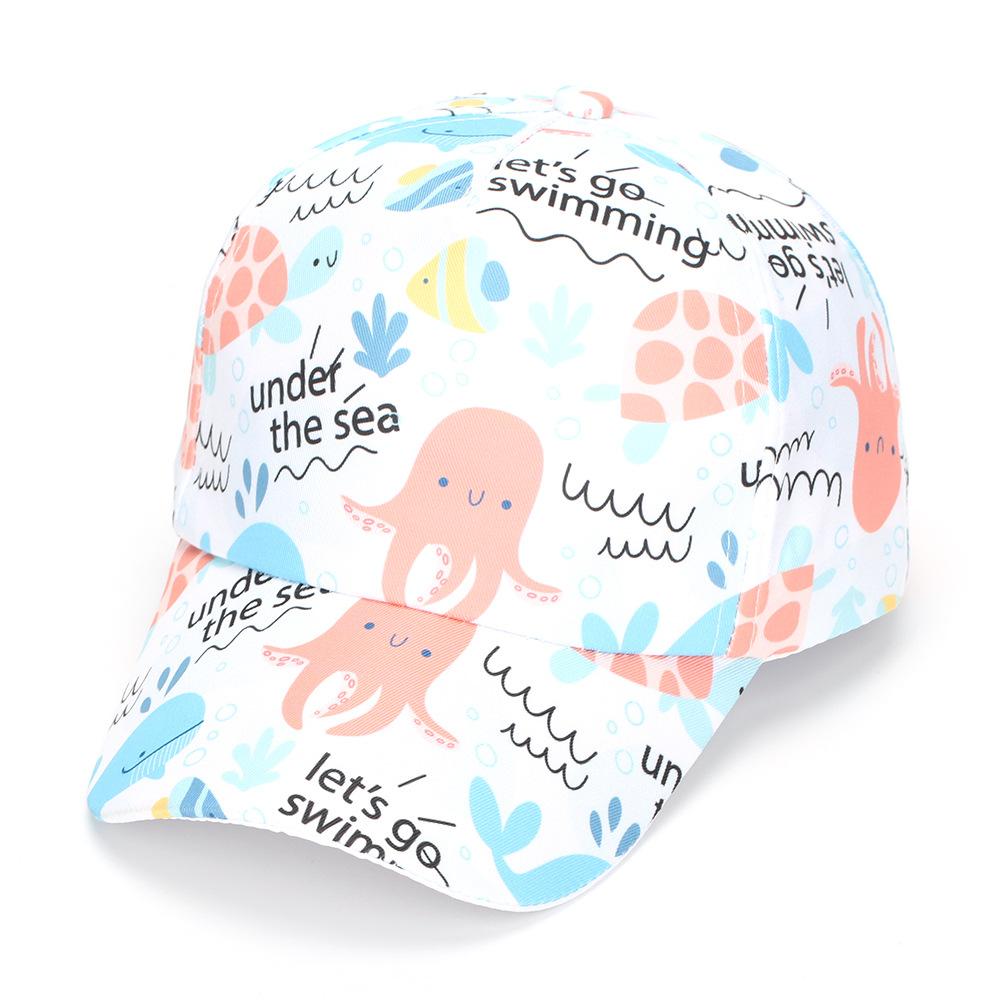 Children's Cartoon Animal Baseball Caps - Spring/autumn Girls' Sun-protective Beanie - Boys' Cute Baseball Caps