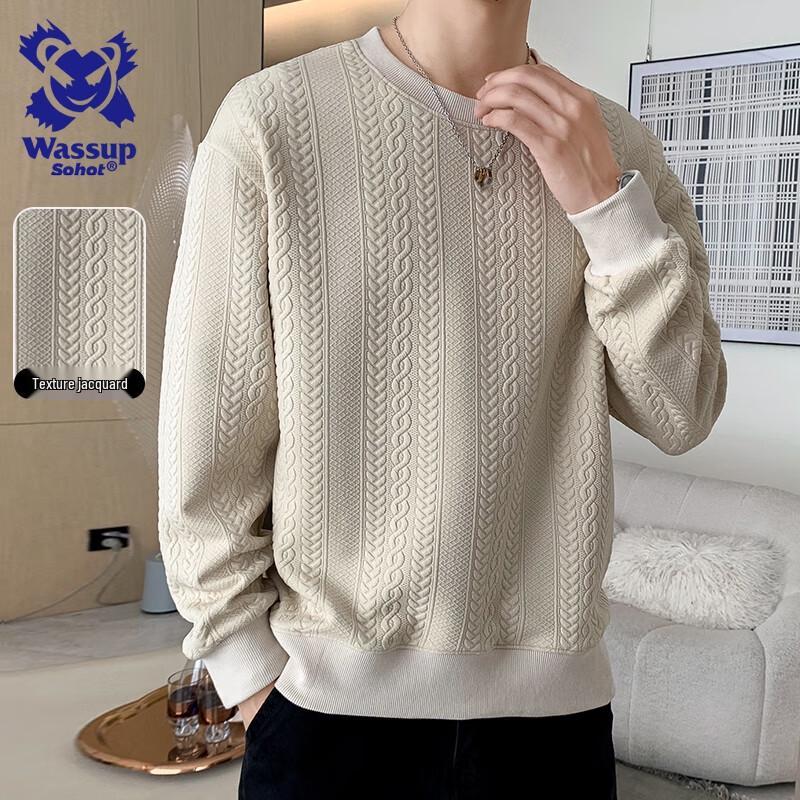 

Вассап Sohot Мужской повседневный пуловер 4XL