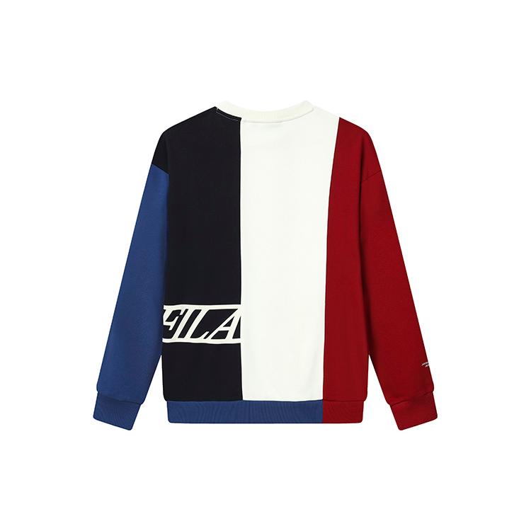 New FILA Sweatshirts Men's Calamus White F11M149222FIV