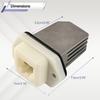 AC Heater Blower Control Amplifier Module Resistor Fit For Nissan NV Rogue Sentra 27761-4BA0A 277614BA0A 27761-70T03 2776170T03