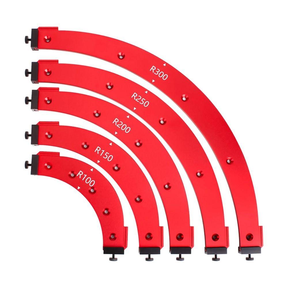 R100 R150 R200 R250 R300 Round Corner Radius Templates Reusable Radius Jig  Edge Molding