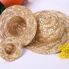 Straw Hat Unleash Your Creativity with DIY Painting Hat for Artists and Crafters Trendy Fashion Accessory DIY Straw Hat