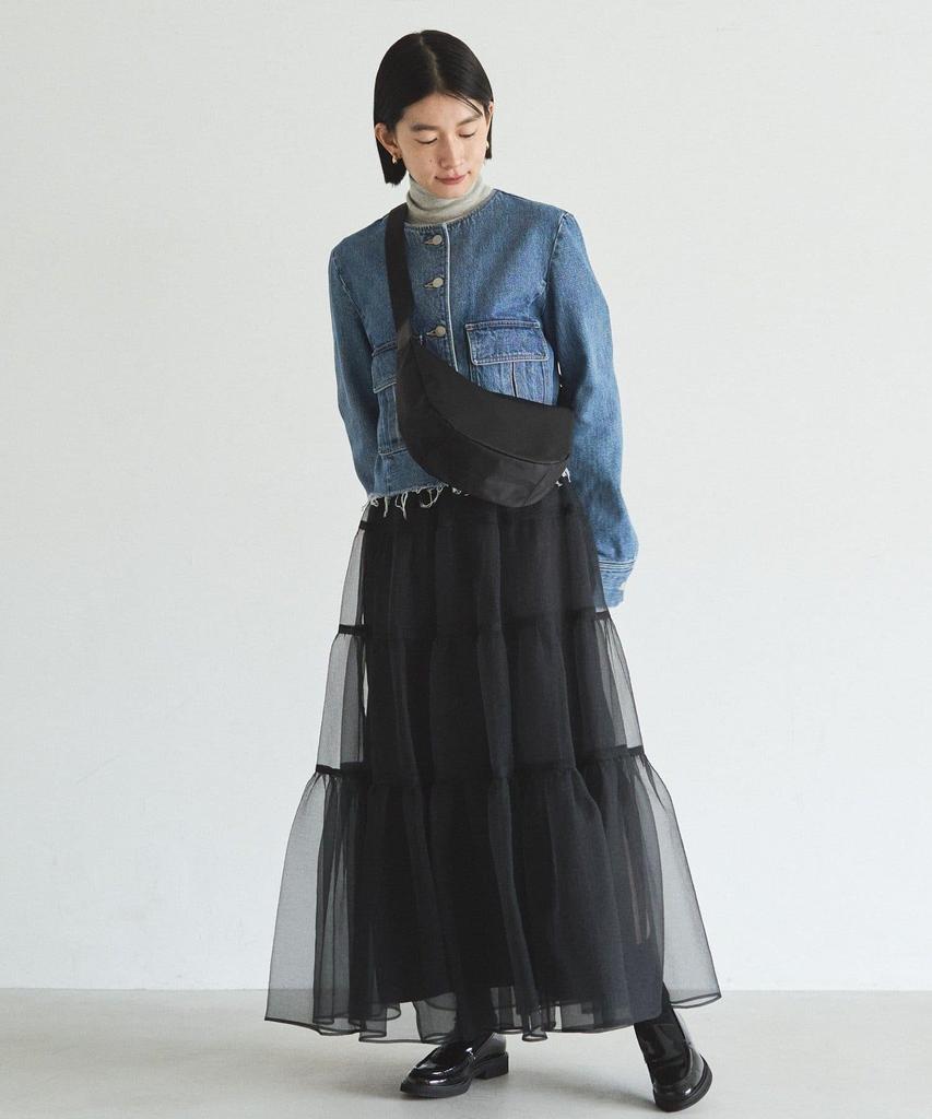 Russet Nylon Round Shoulder Bag RUZ1041422A0006 Free Size Black (2 Others)