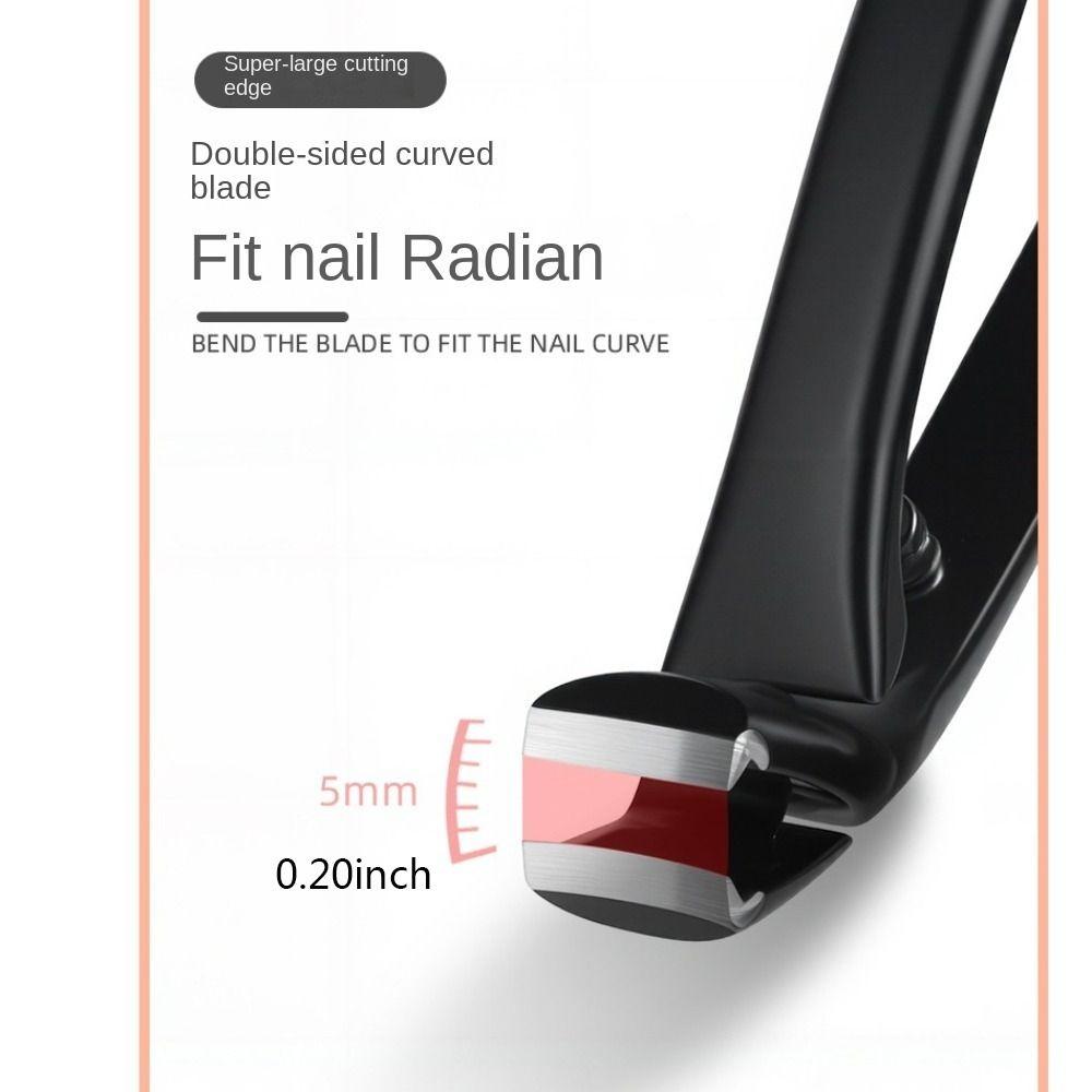 Wide Jaw Palm Fingernail Clipper Professional Pedicure Manicure Tools  for Men