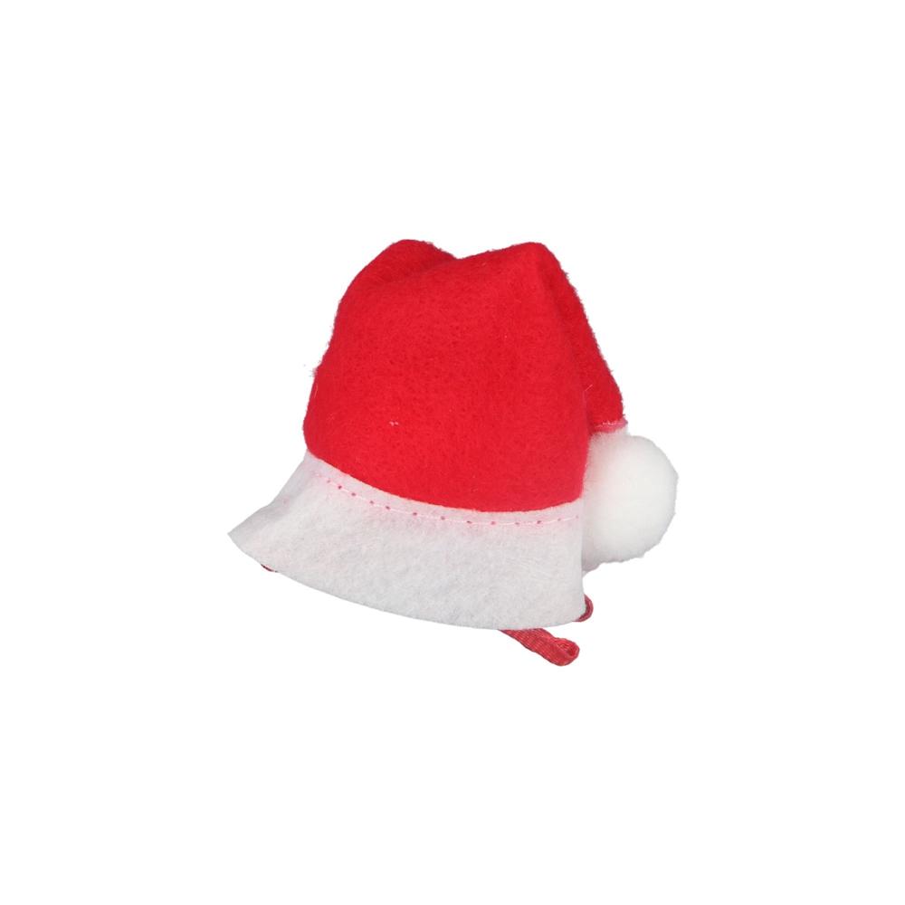Merry Christmas Decor Red Christmas Hat Hairpin Santa Claus Red Barrette Children Deer antler Hair Clip Gifts