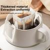 50/100Pcs Pack Disposable Hanging Ear Coffee Fliter Bag Hand Charge Eco-Friendly Paper Bag Espresso Coffee Accessories Tea Tool