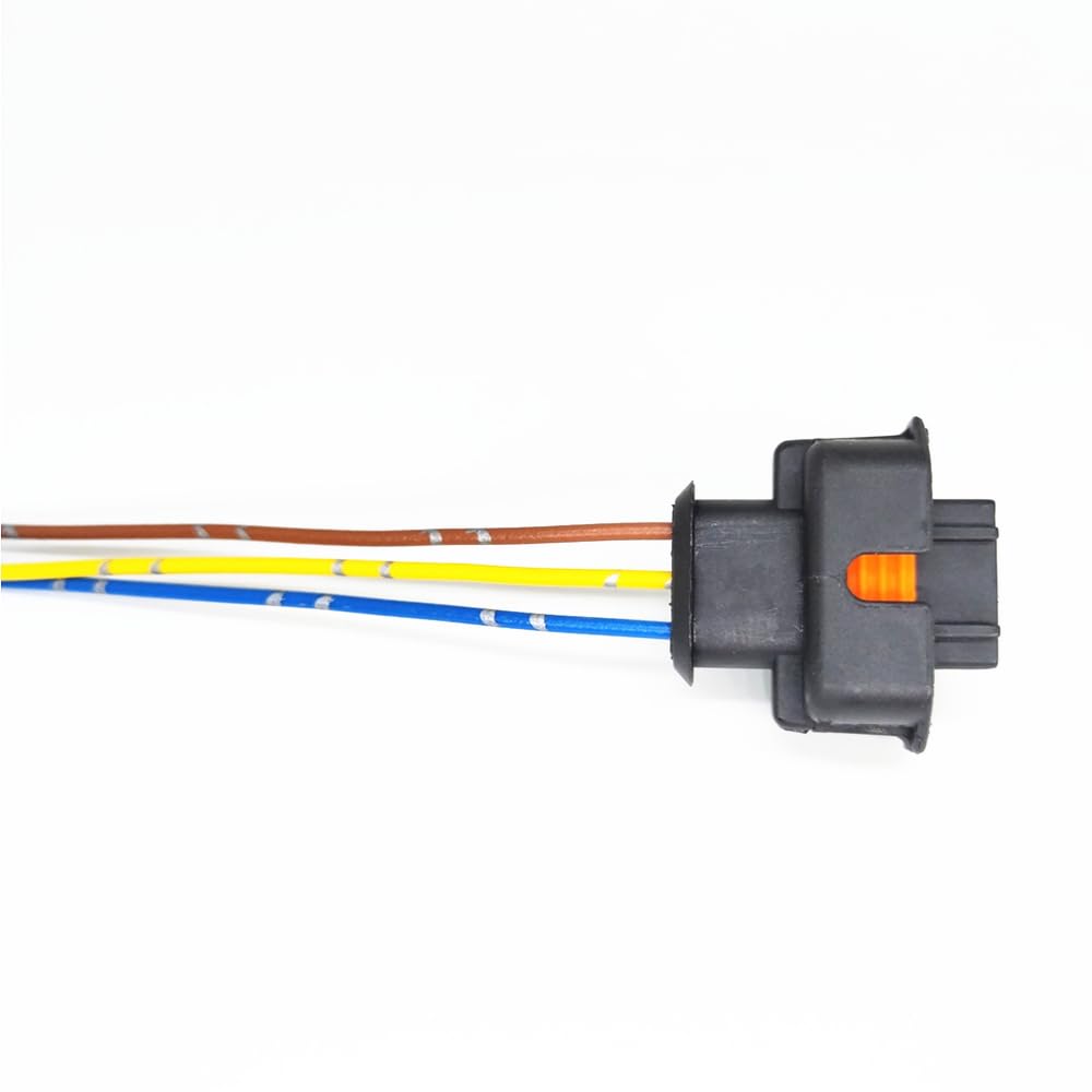Diesel Truck Accessories Fuel Rail Pressure Sensor Harness Connector Plug 02-08 Replacement for Dodge Ram 2500 3500 Diesel 5.9L,02-07 6.6L LLY for GM