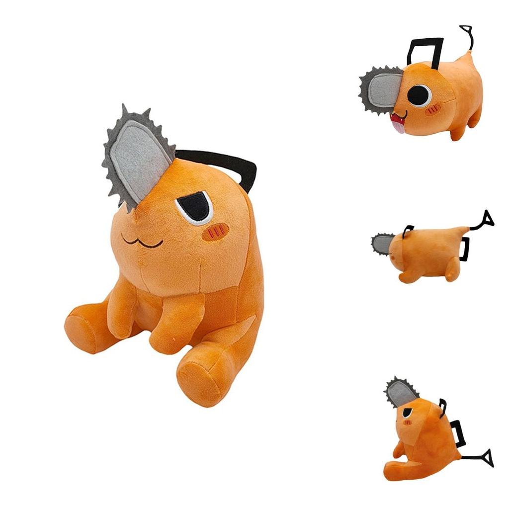 Squishy Chainsaw Man Pochita Plüschtier Stoffpuppe Kissen Weihnachtsgeschenk