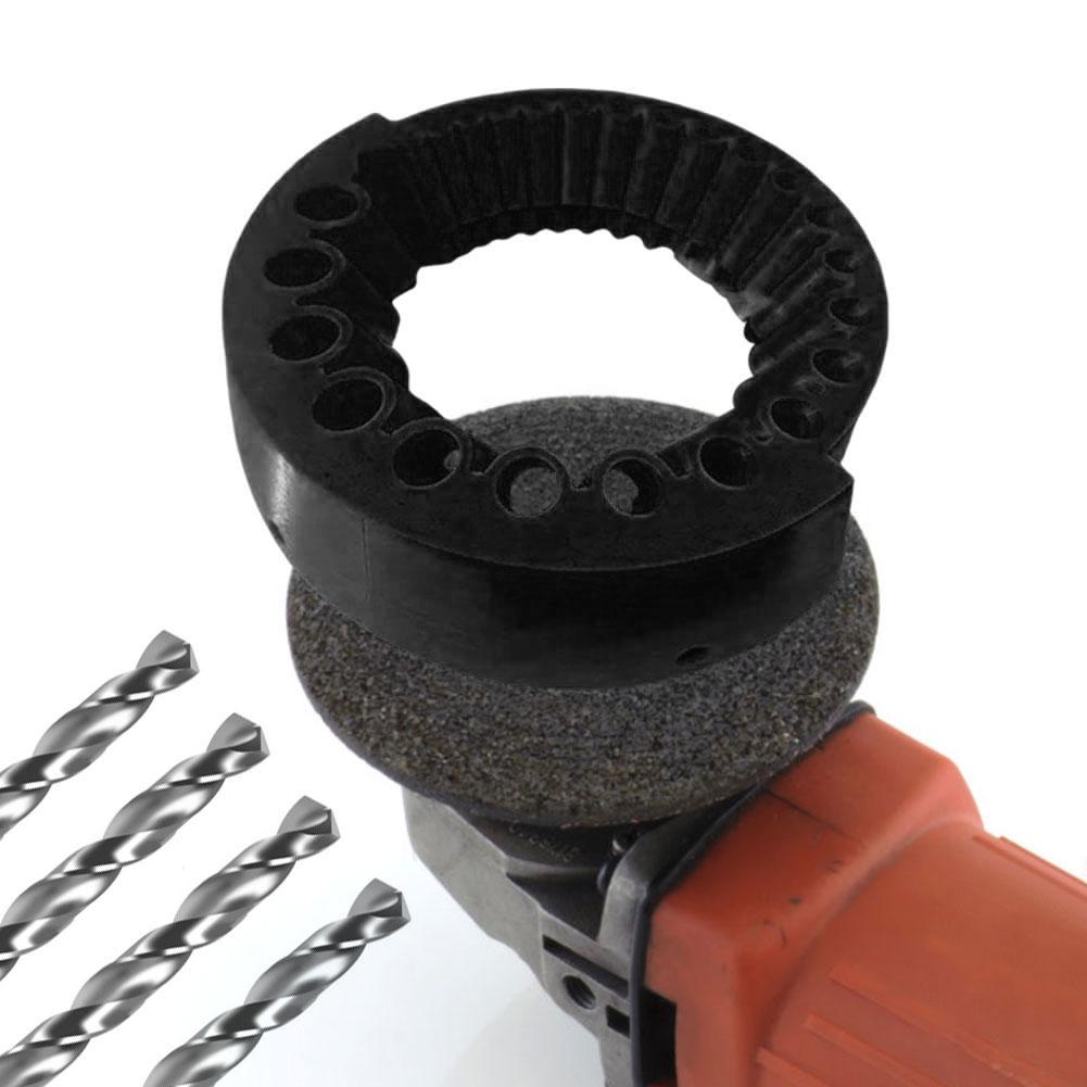 Mehrzweck Bohrer Schleifschärfer Polier Schleifwerkzeug 125mm Winkelschleifer Elektrowerkzeugteile Für 2-13mm Bohrer