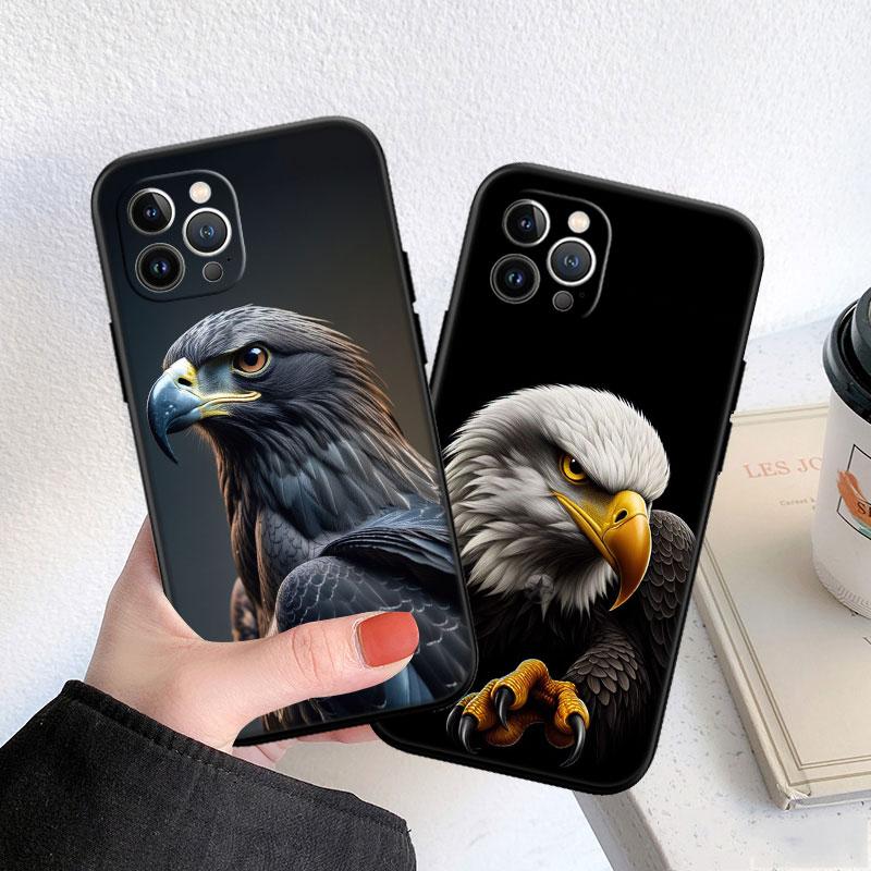 LO51 Hawk Eagle Soft Shell Phone Case for Redmi Note 10 11 12 Pro Max 10S 10C 10T 11A 11S 12S 12C