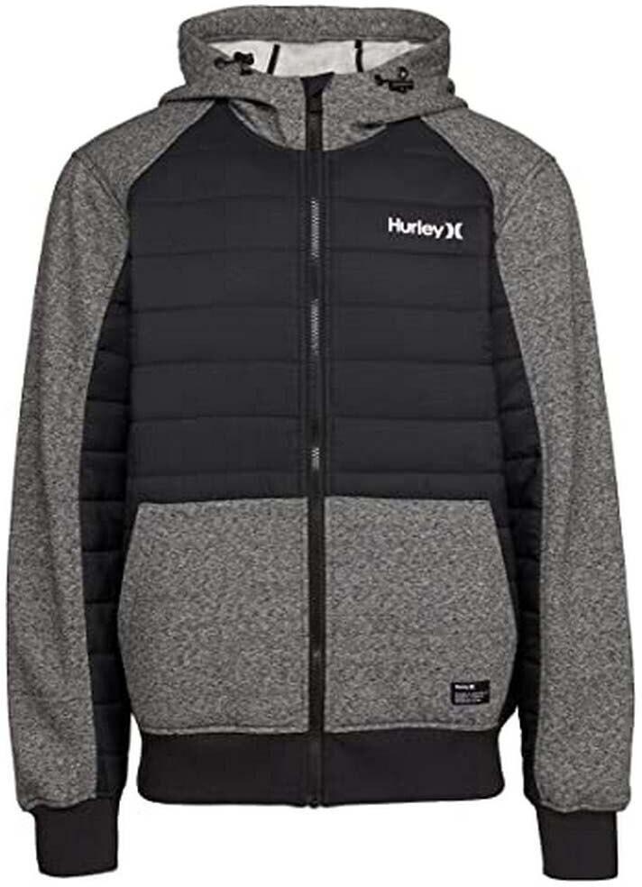 Демисезонная куртка Hurley Monitor Mixed Media Hybrid Jacket newprint schwarz