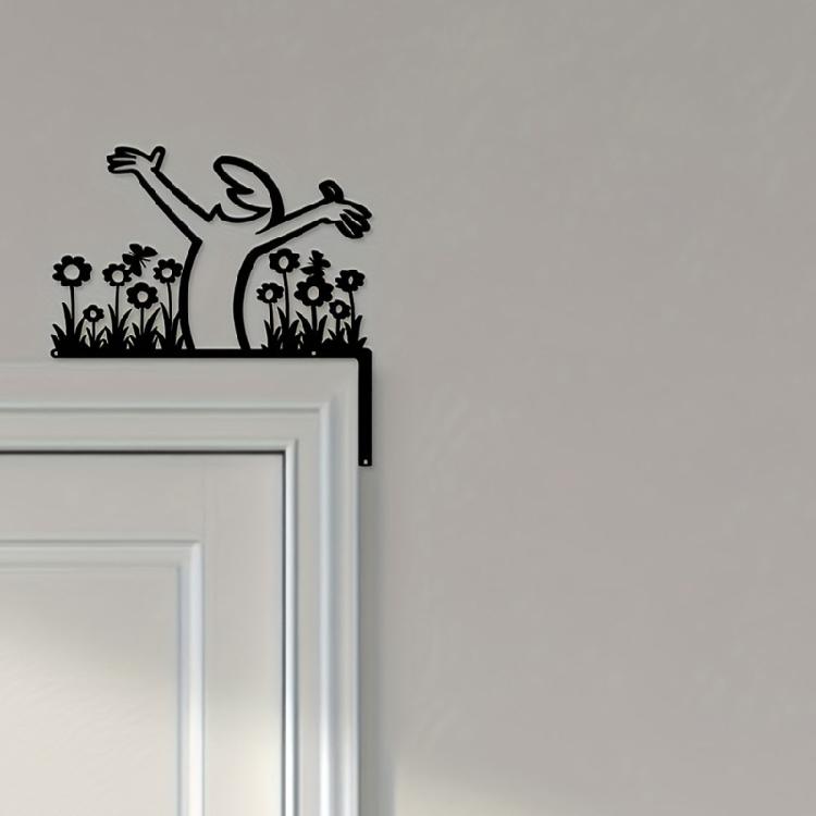 Stylish Iron Matchstick Man Party Homes Decoration Accent Reusable Crafted Art For Shelf Arrangements