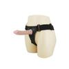 Harness with Hollow Dildo and Vibration 15.5 X 4.2 Cm Natural