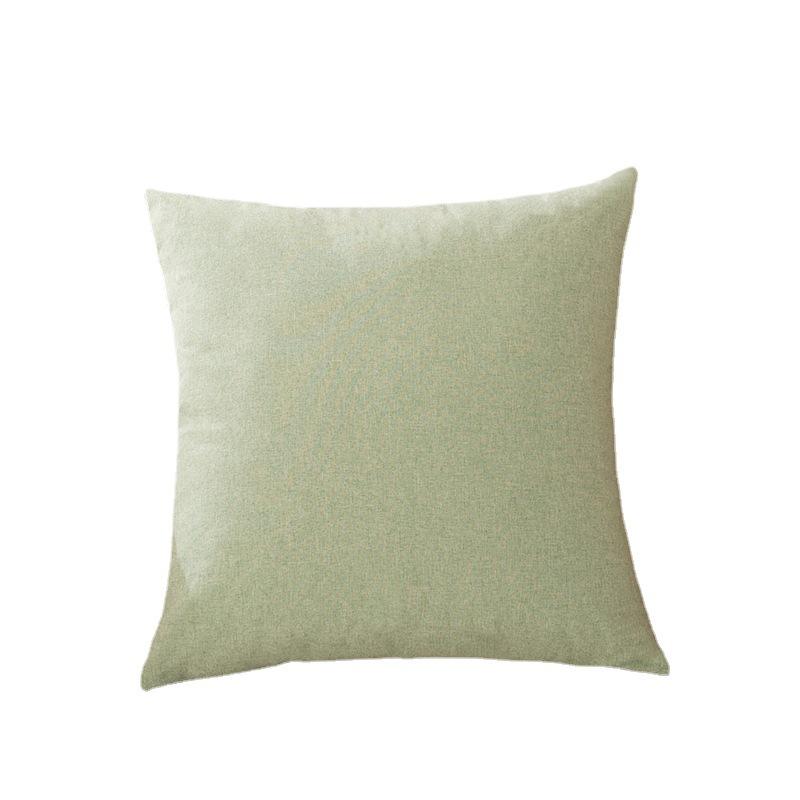 Cotton Pillow Cover Sofa Cushion Bedside Large Waist Pillow Bedside Rectangular Nordic Small Lumbar Support Pillow Pillowcase