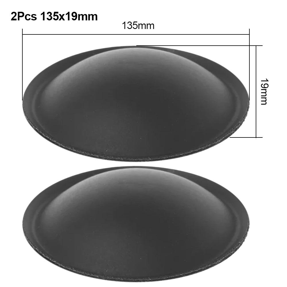 1Pcs Durable 30-150mm Speaker Dust Cap Woofer Black Cone Cover PP Matte Audio Speaker Protector Speaker Accessories