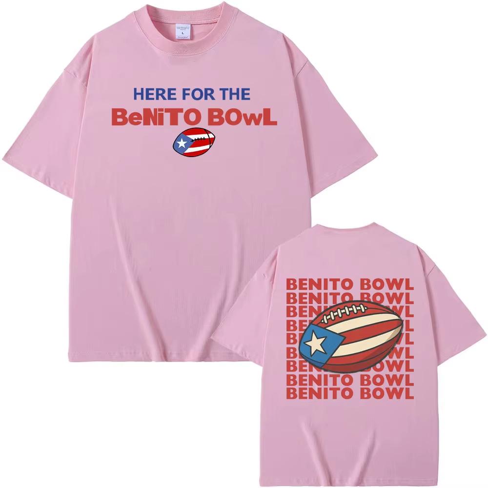 Benito Bowl Super Bowl LX Halftime Show T Shirt Bad Bunny Super Bowl Style 2026 Tour Tshirt Unisex Women Springsummer new Tshirt