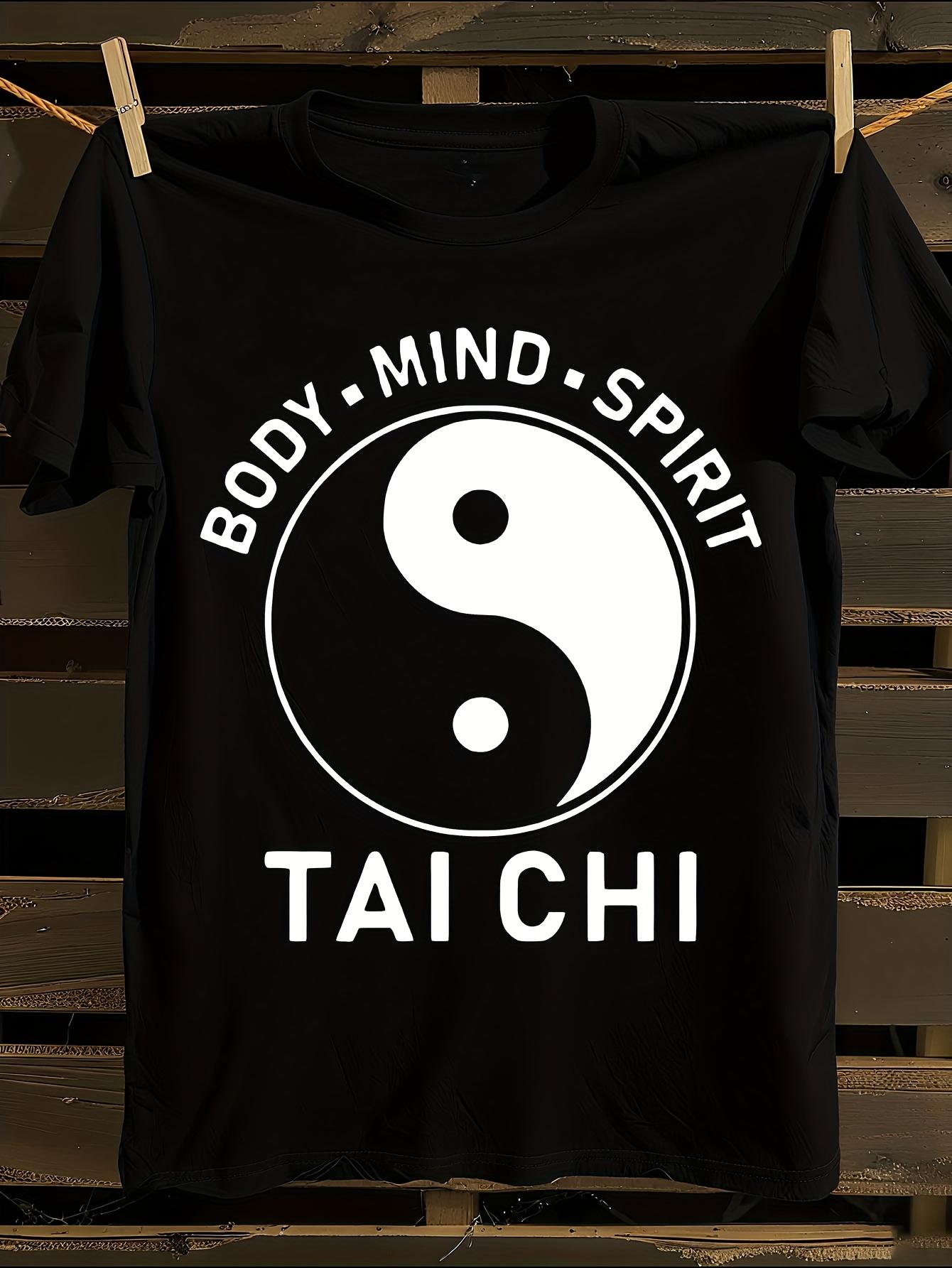 s Tai Chi Martial Arts T-shirt M