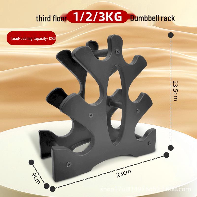 Compact Dumbbell Rack for Home - Fitness Equipment for Women, Men, and Kids