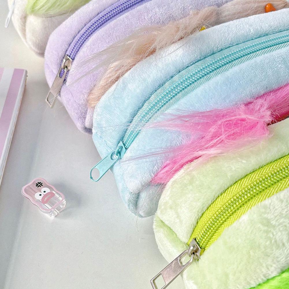 Trendy Funny Shaped Pencil Case DIY Styling Design Stationery Bag