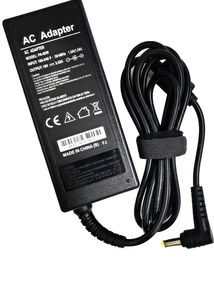 AC Adapter 19V 3.42A 65W 5.5*1.7mm Laptop Charger Adapter For Acer Aspire 5315 5630 5735 5920 5535 5738 6920 6530G 7739Z Power