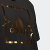 adidas T Shirts Men's Black Crew Neck Moderate Straight Fit HK6749
