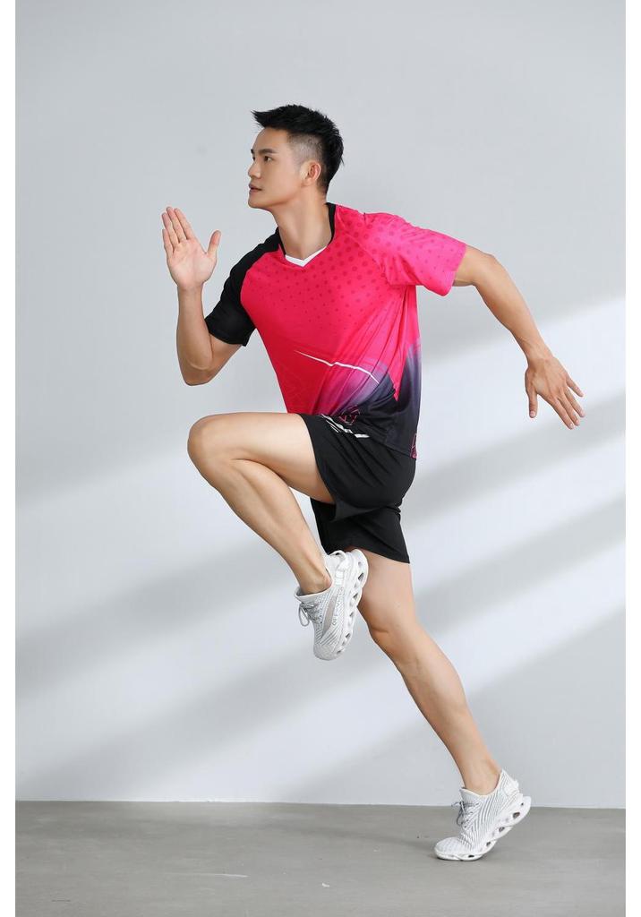 Korean Style Quick-Dry Breathable Table Tennis & Badminton Clothing Set for Men and Women - New Spring/Summer