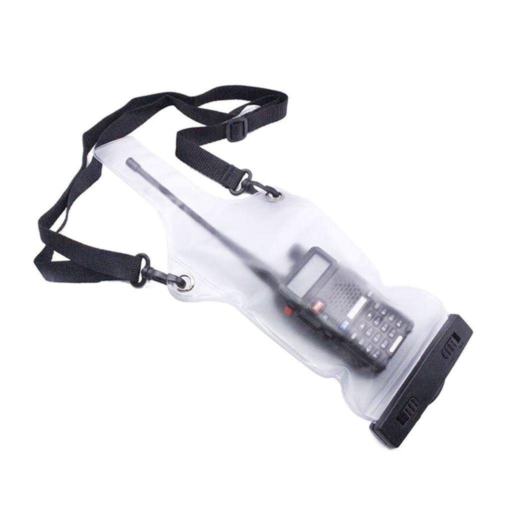 Waterproof Radio Case PVC Carry Case for Swimming Surfing,Waterproof Cover for Walkie Talkie Protective Radio Case