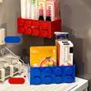 Magnetic Fridge Organizer - Colorful Multi-Compartment Storage Basket for Kitchen & Desk. Save Space, Stay Organized!
