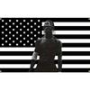 2D Door Banner, 1pc Multi-size Optional Astro Ja Peripheral American Flag, Striking Black and White Rapper Poster Design with Astro Ja, Indoor/Outdoor