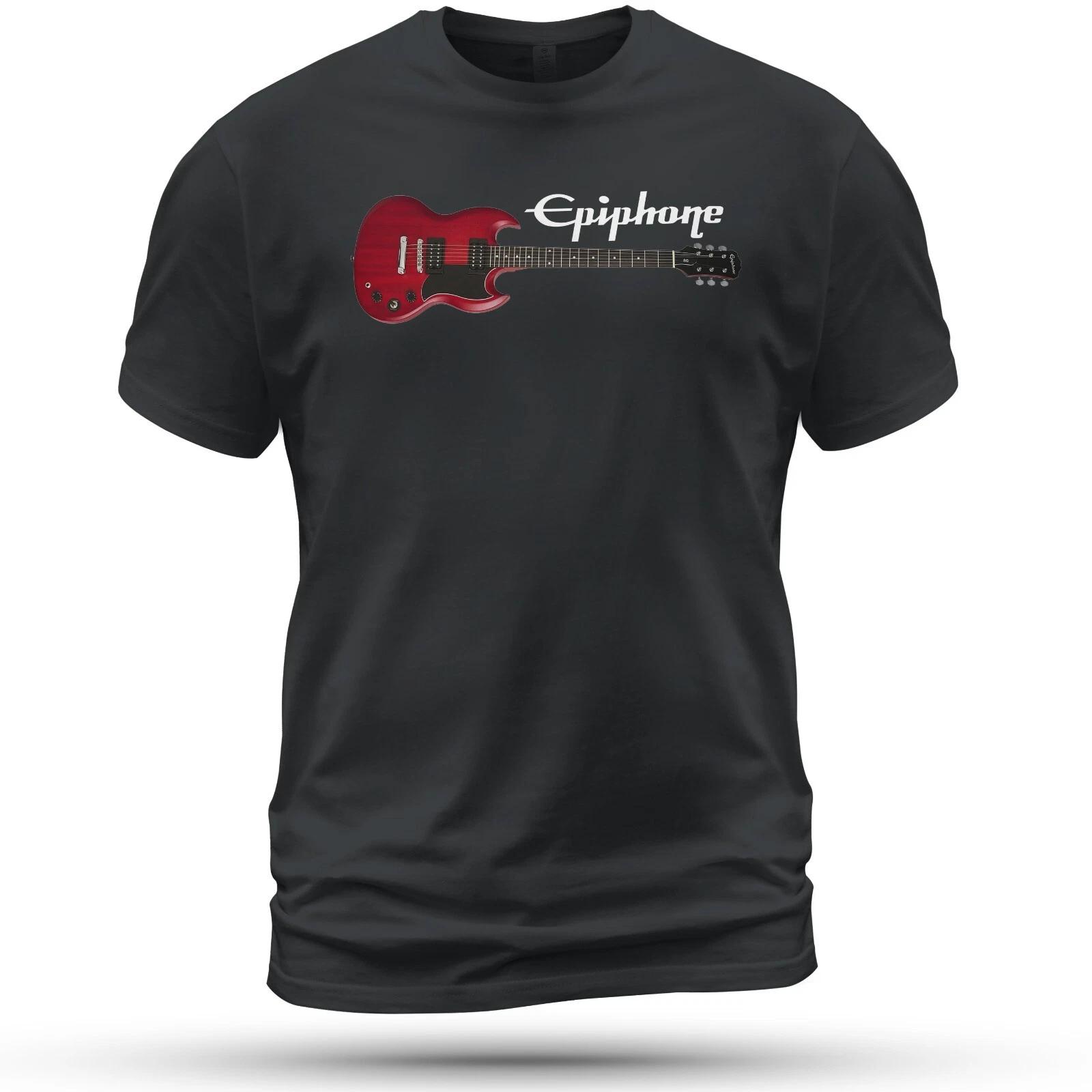 Men s and Women s T-shirts Epiphone Guitars Logo T-Shirt Size S-5XL S